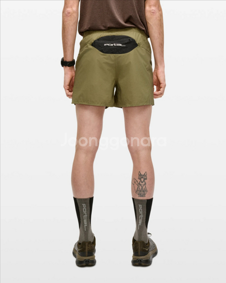 포탈 반바지 Marka Liner Shorts 베이지--3