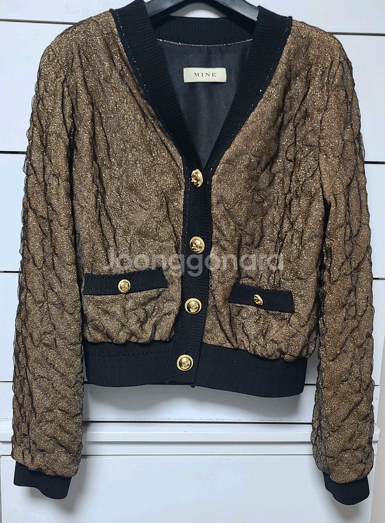 한섬 마인 글리터링 가디건--10