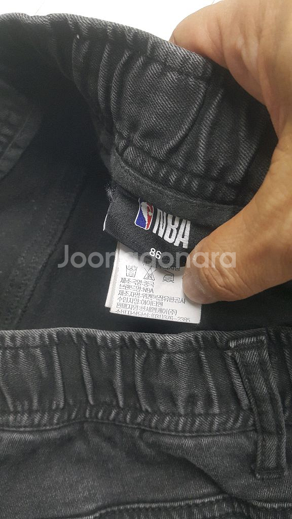 NBA 기모청바지(사방스판) 34인치(No.758)정품--4