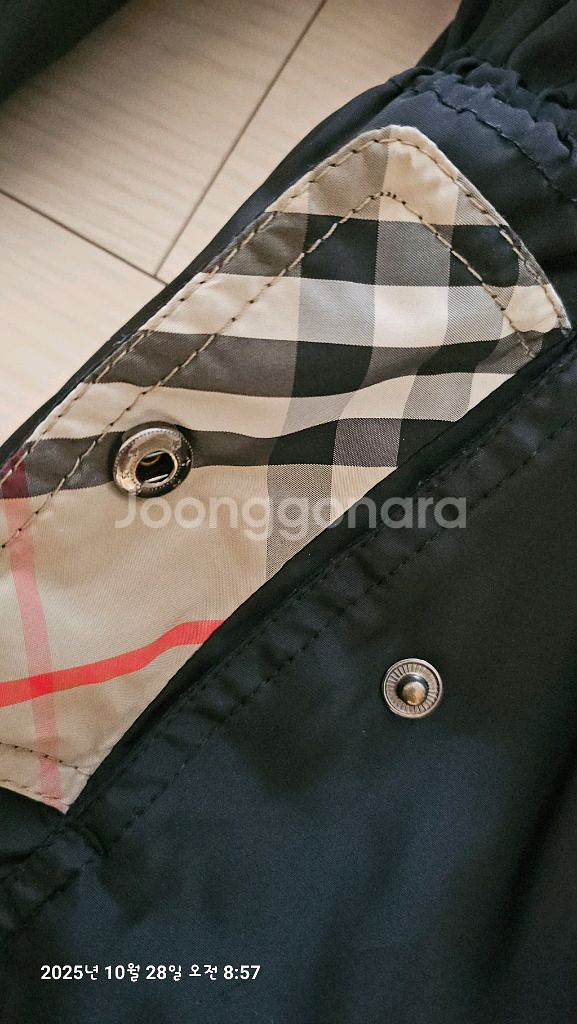 키즈 버버리 칠드런 바람막이코트4y--4