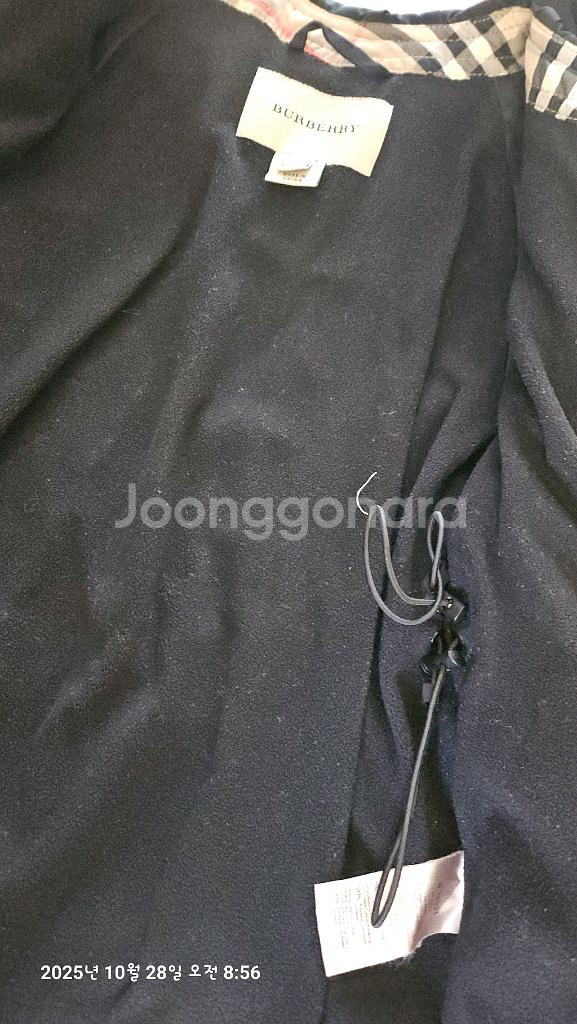 키즈 버버리 칠드런 바람막이코트4y--2