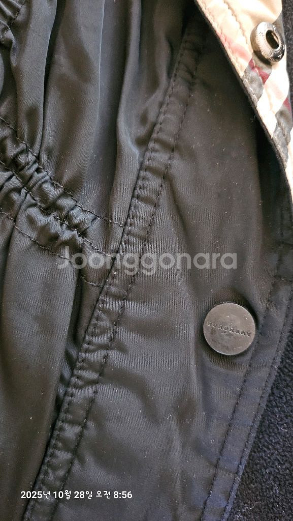 키즈 버버리 칠드런 바람막이코트4y--3