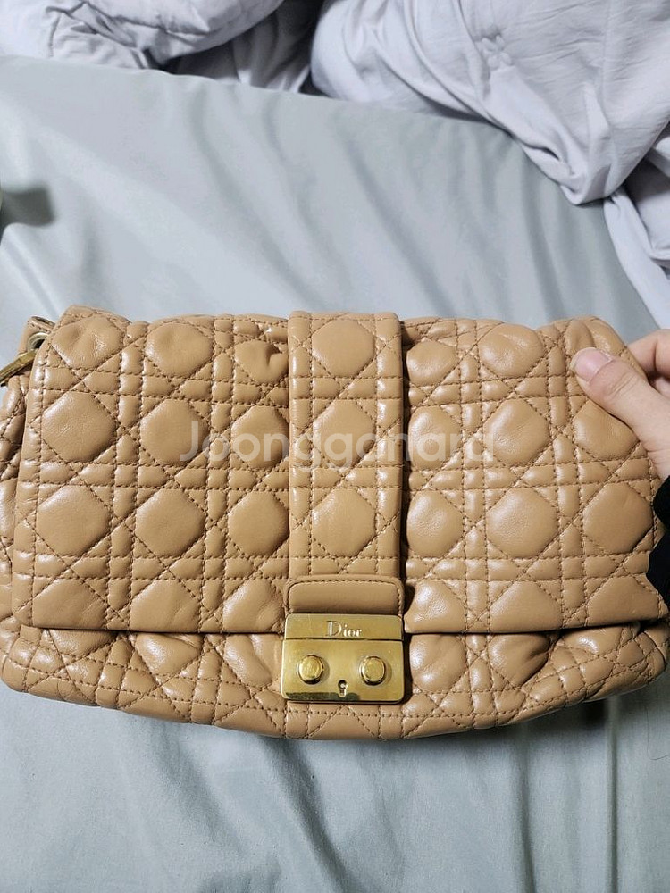 디올뉴락 까나쥬 미디움 숄더백--0