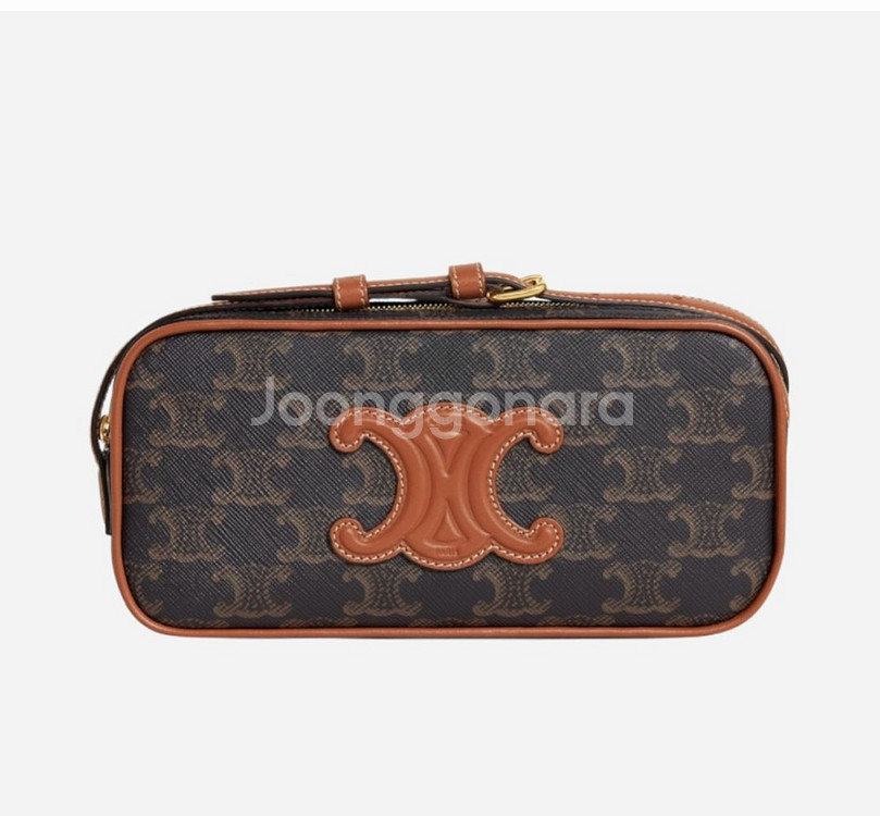 셀린느 퀴르 트리옹프 미니 카메라 숄더백--0