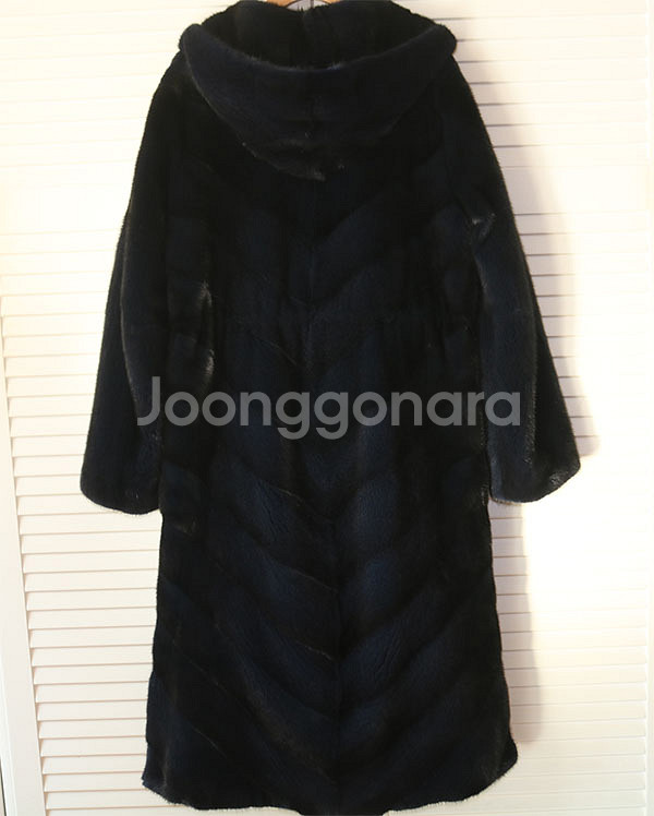 롱 후드밍크코트--1