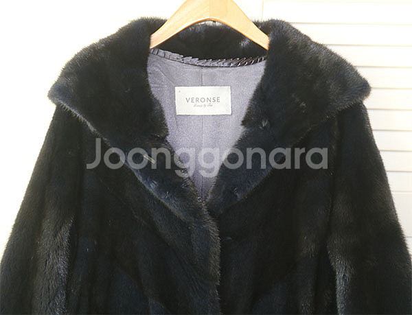 롱 후드밍크코트--2