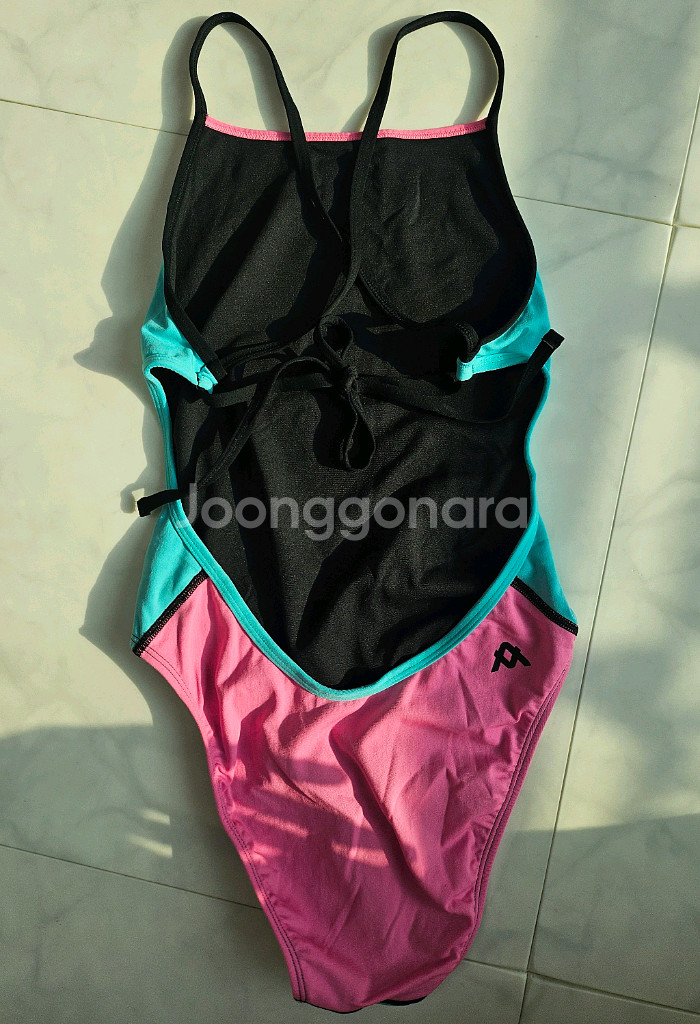 아만지 수영복 코튼캔디 타이백 w8--1