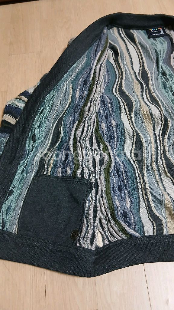 COOGI 울100% 가디건--4