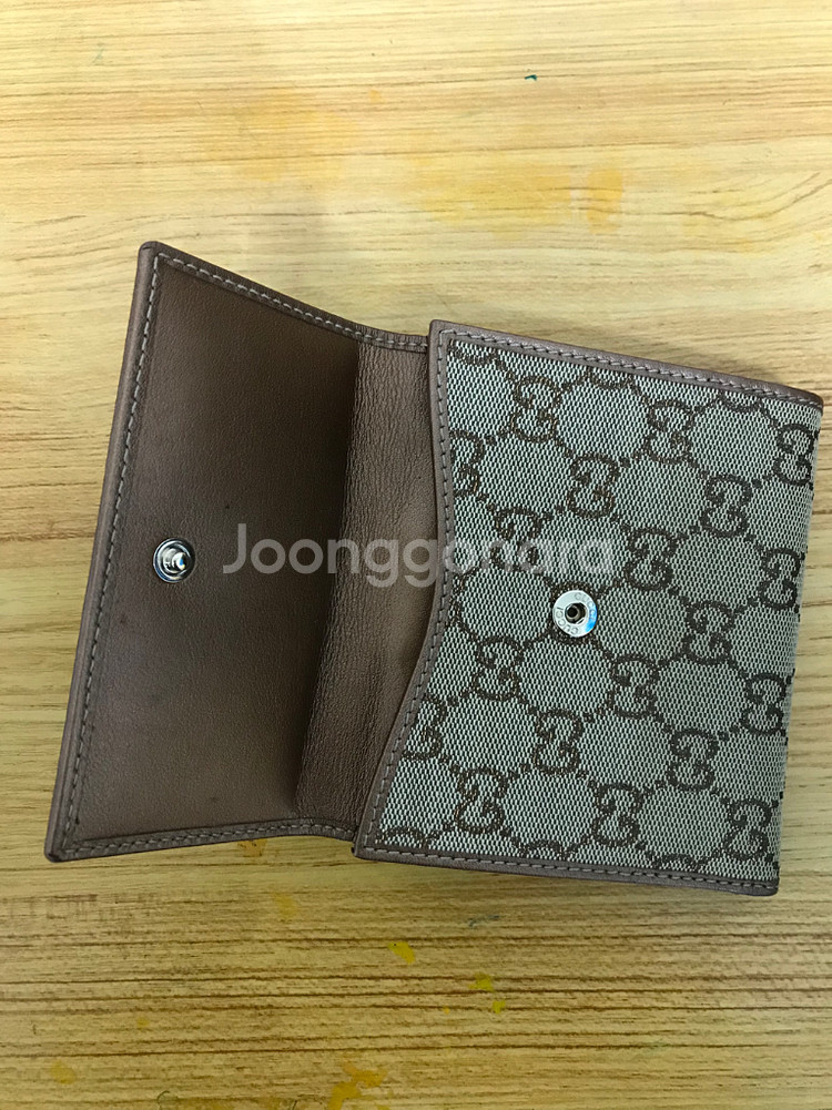 구찌 정품 하트지갑--4