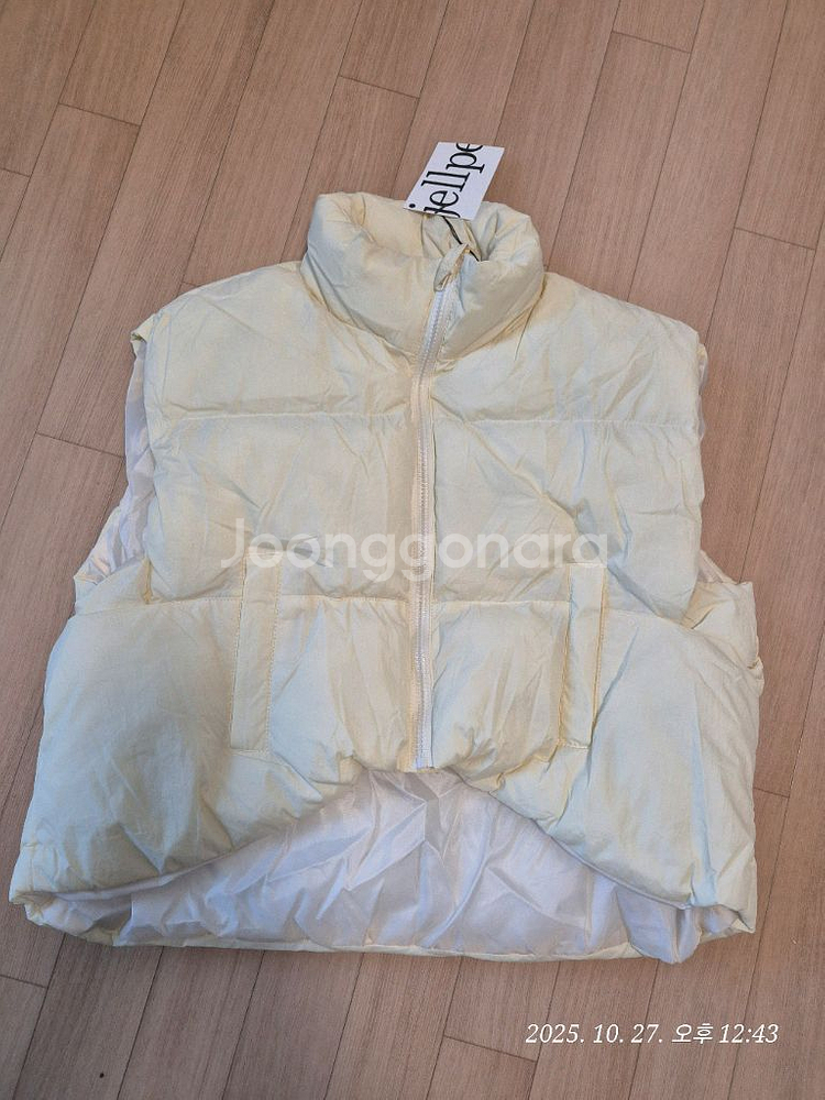 여성 패딩조끼 새상품--3