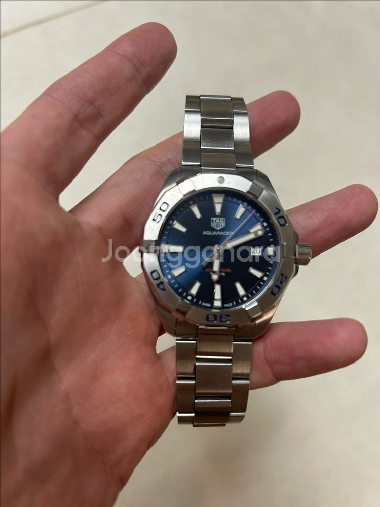 태그호이어 아쿠아레이서 300 41m쿼츠--2