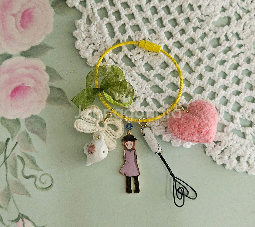 집안일에도 진정성있는 빨강머리앤 키링--1