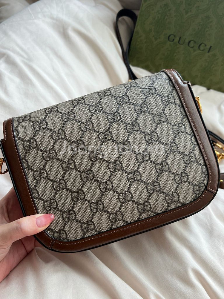 구찌 홀스빗 1955 미니 스몰 숄더백--2