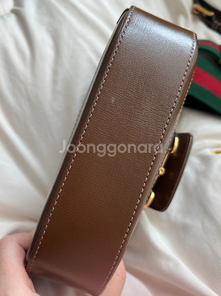 구찌 홀스빗 1955 미니 스몰 숄더백--5