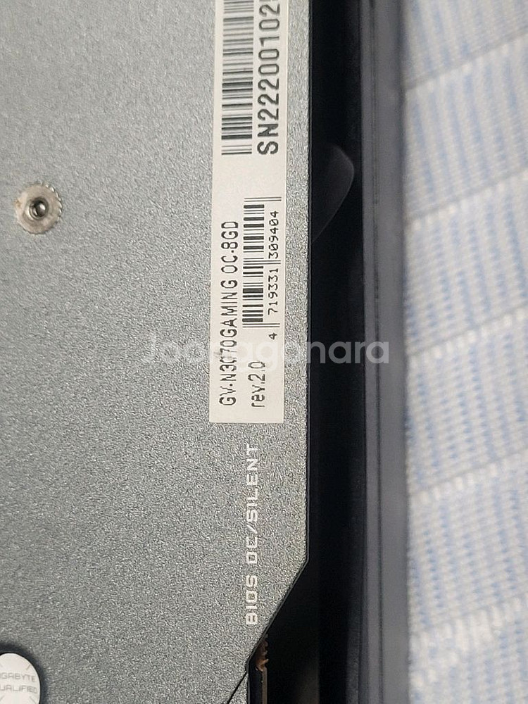 기가바이트 RTX 3070 게이밍 oc 8GB--4