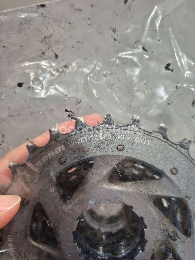 스램 레드 e1 레버 d1 캘리퍼 d1 스프라켓 체인--6