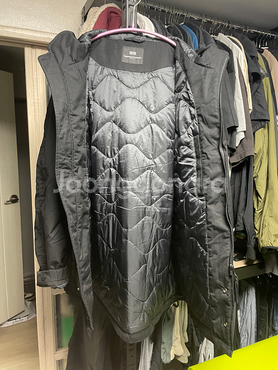 유니클로 엔지니어드 가먼츠 유틸리티 자켓 블랙 L--2