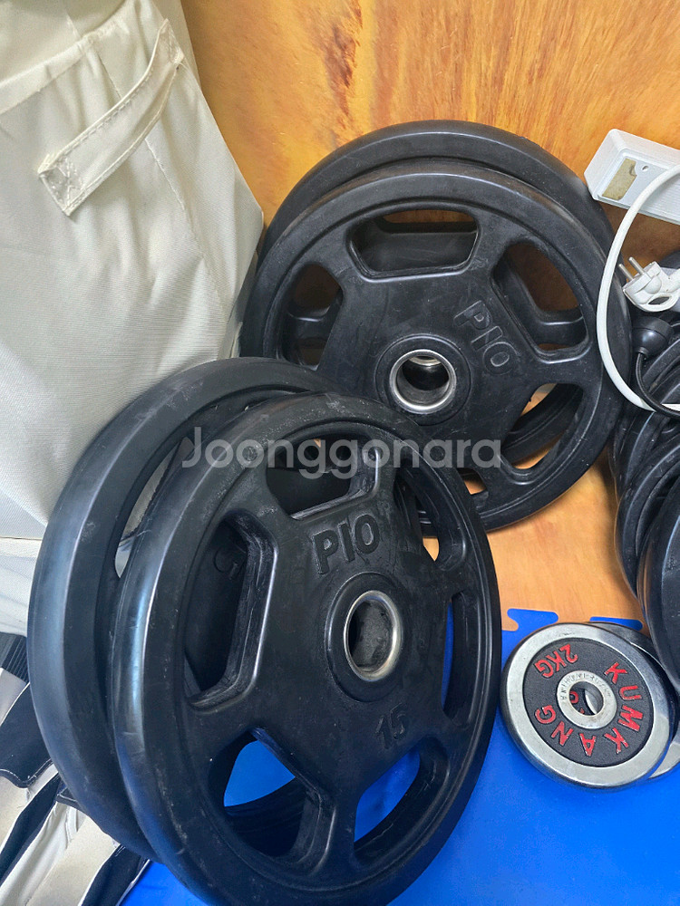 pio 중량원판 판매합니다 (130kg)--1