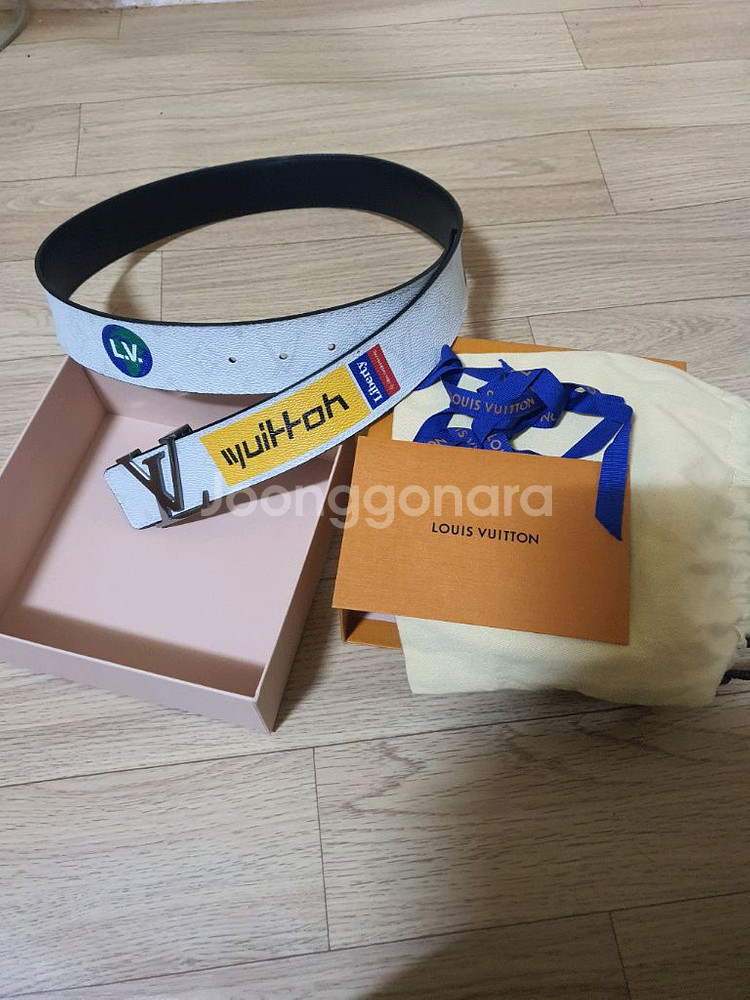 정품)루이비통 벨트(한정판)95 33~36--0