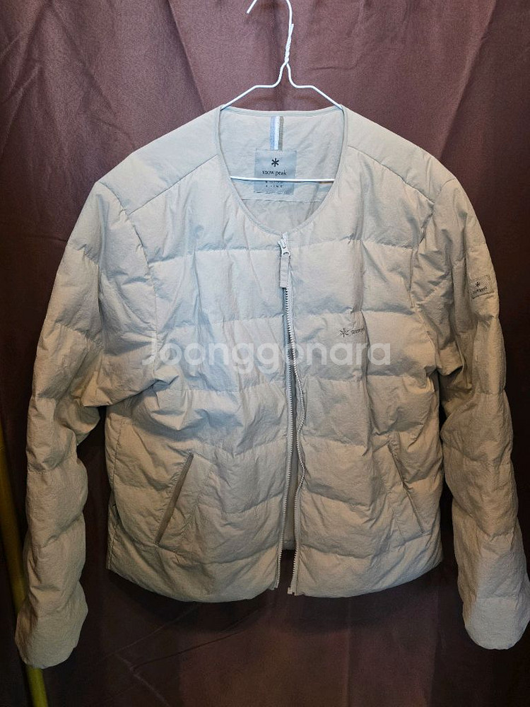 스노우피크 경량다운자켓--1