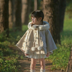 메키즈데플레어 풀레브 엔젤케이프코트130(가격내림)