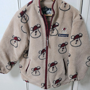 리미떼두두 뽀글이 곰돌이 양털 점퍼 3XL사이즈