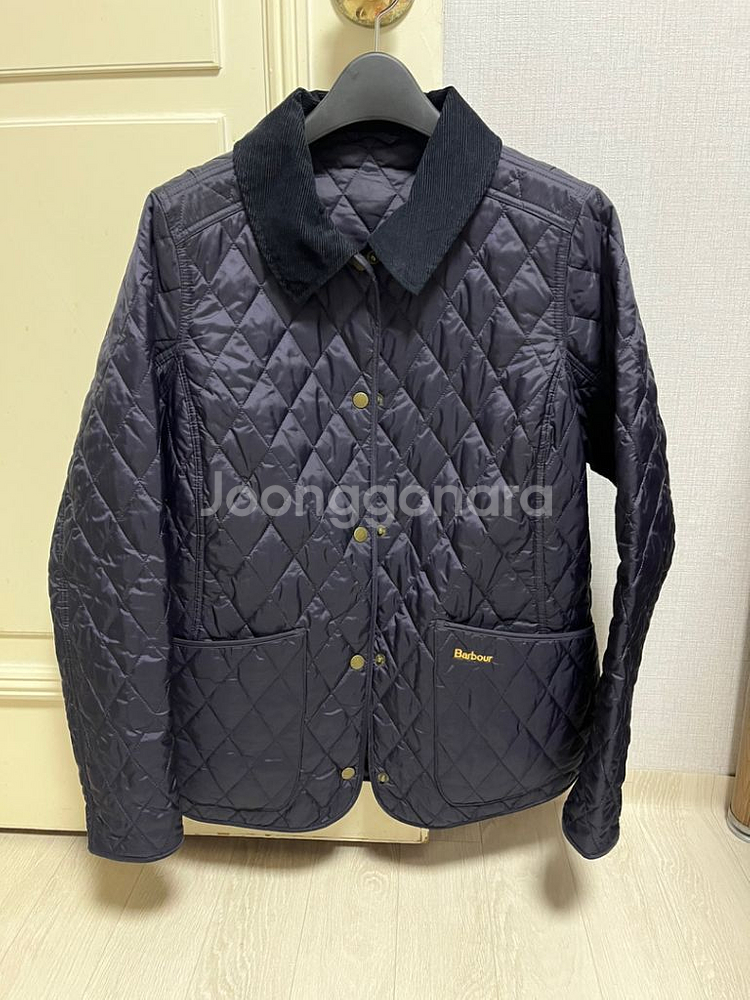 (정품 UK12) 바버 여성 애넌데일 퀄트 자켓--0