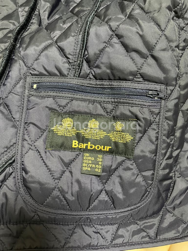 (정품 UK12) 바버 여성 애넌데일 퀄트 자켓--3