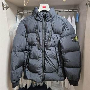 새상품급 한글택 95-M 스톤아일랜드 크링클랩스 패딩
