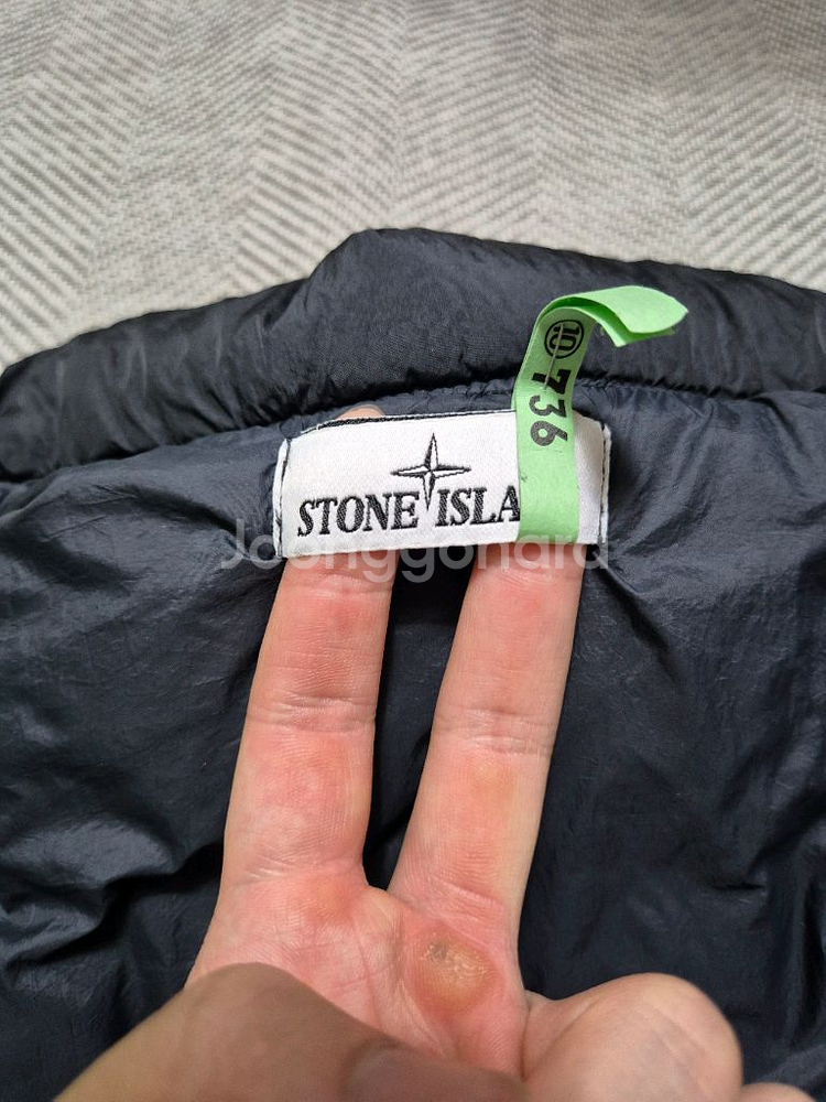 새상품급 한글택 95-M 스톤아일랜드 크링클랩스 패딩--3