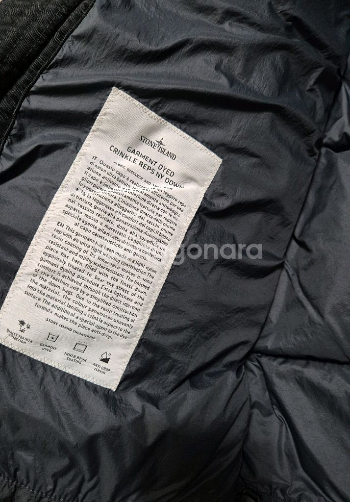 새상품급 한글택 95-M 스톤아일랜드 크링클랩스 패딩--4