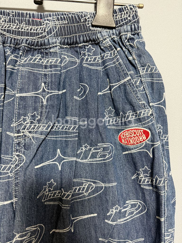 아이스비스킷 올오버 스타라이트 데님팬츠 130--1