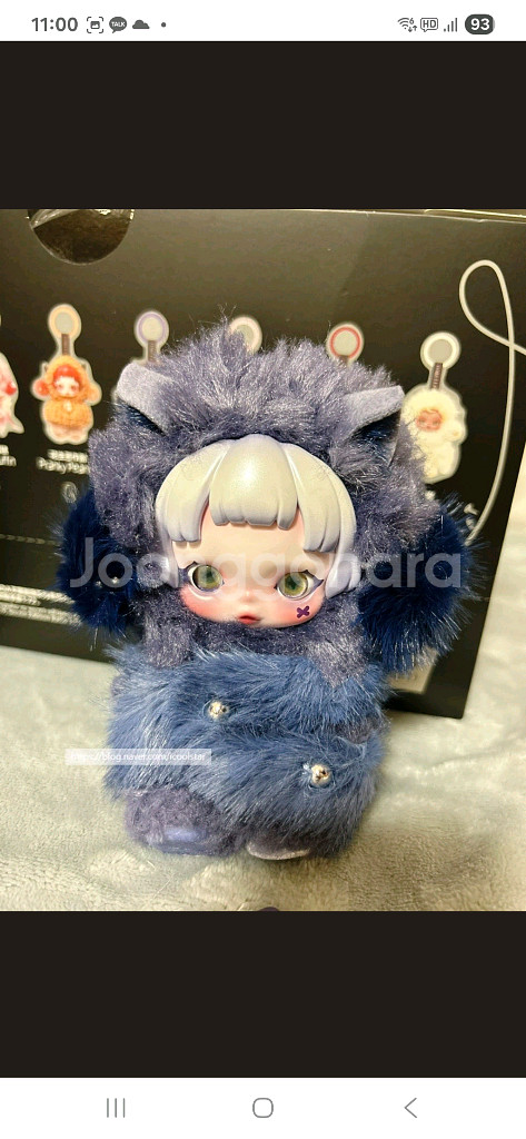 케르베로스(Cerberus 스컬판다 인형키링) 정품--4