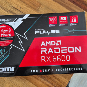 사파이어 RX 6600 8GB 그래픽카드