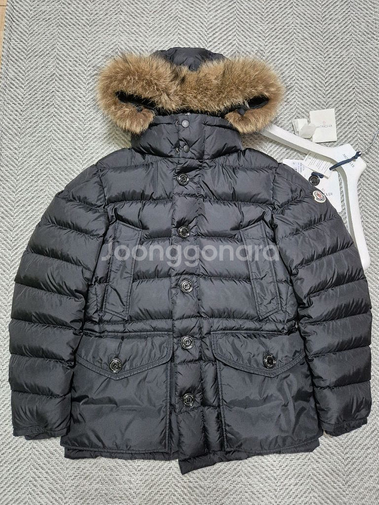 정품 22FW몽클레어 클루니 2 블랙--1