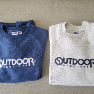 아웃도어 키즈 기모 맨투맨 155 (2개)