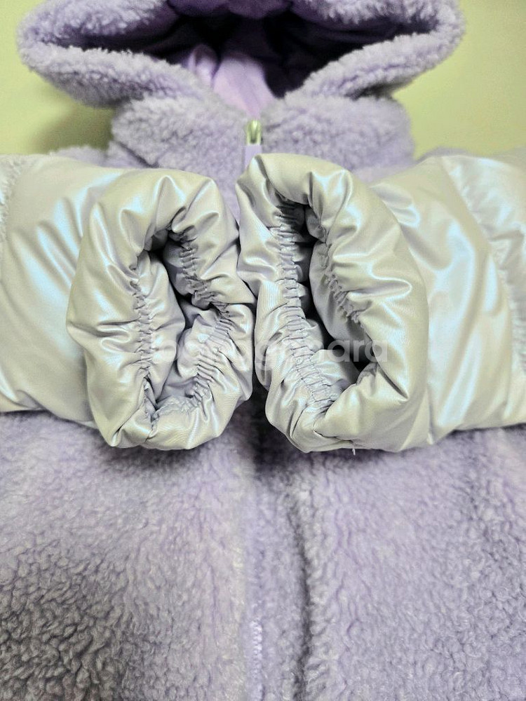 베베드피노 스누피모자M 트윈버니 덕다운 점퍼100--3