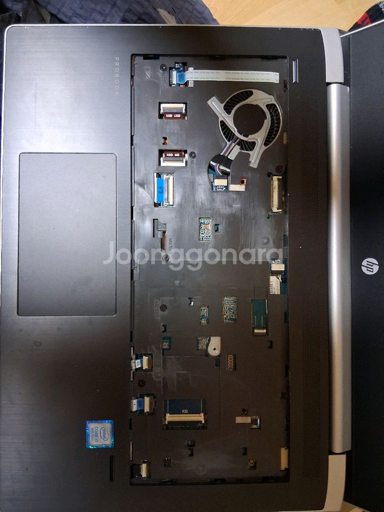 HP 프로북 440 G5 i7 부품용 노트북 팝니다--4