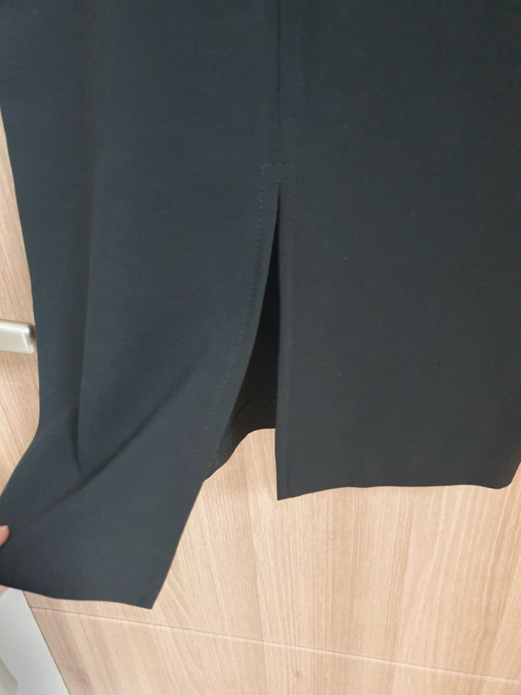 블랙 원피스 정장 오피스룩 시스루 포멀룩 여성의류--3