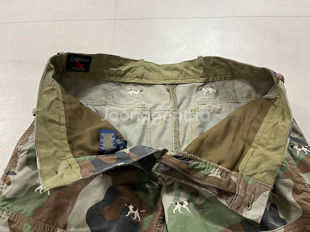 [32] 폴로 카모 개자수 반바지--2