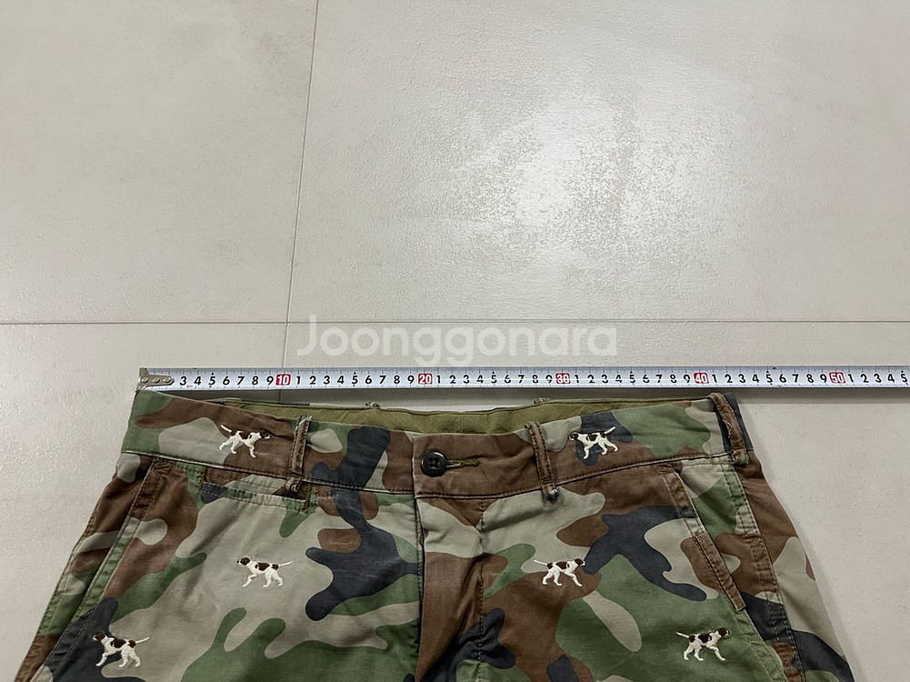 [32] 폴로 카모 개자수 반바지--4
