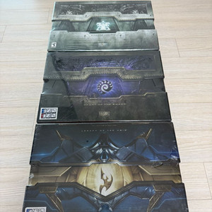 스타2 컬렉터즈 에디션 3종 미개봉 일괄 판매합니다.