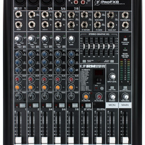 MACKIE 맥키 8CH 프로페셔널 이펙트 믹서