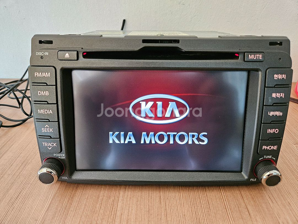 스포티지R 순정 AVN 네비게이션 오디오--3
