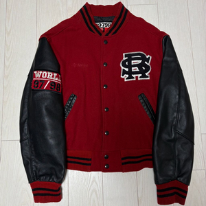 [S] 90s 롤링스톤즈 투어 바시티 자켓