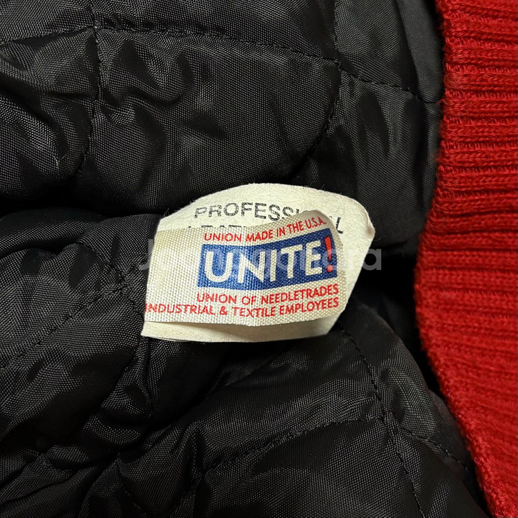 [S] 90s 롤링스톤즈 투어 바시티 자켓--3