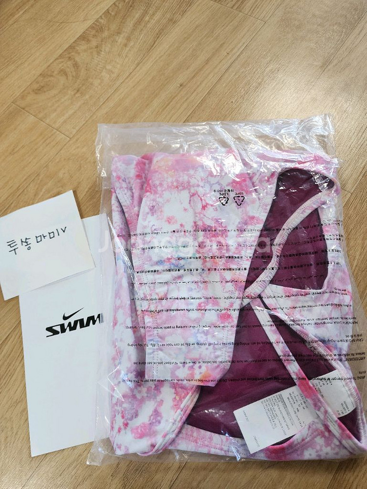 나이키스윔 플로럴블리스 라즈베리 컷아웃(하이컷) 30--1