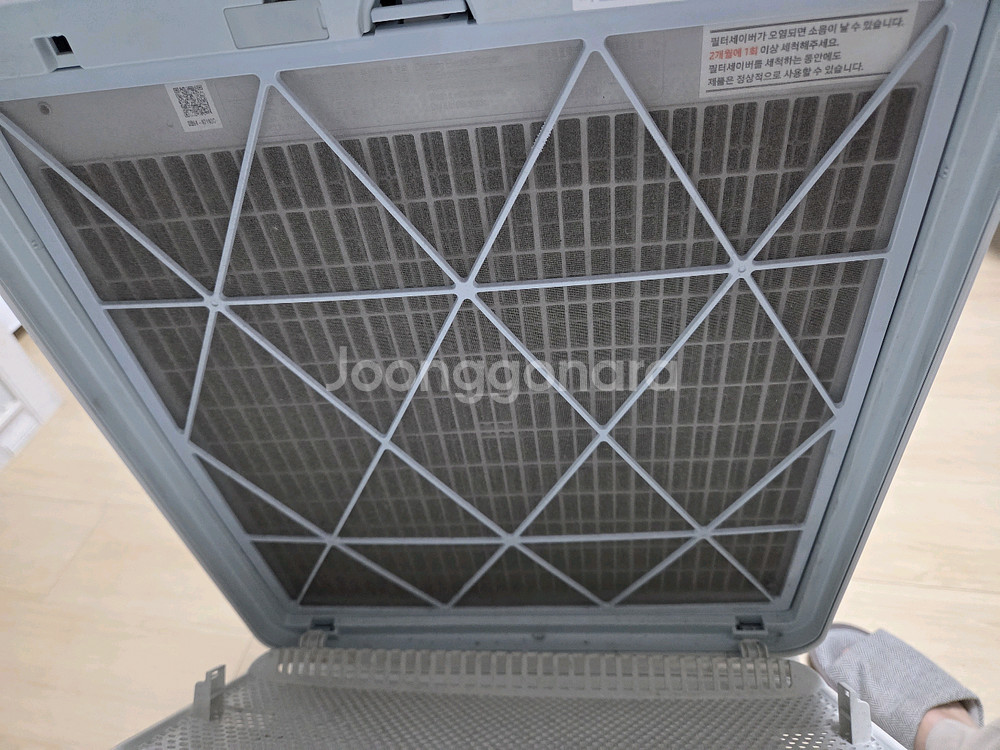 삼성 큐브 공기청정기 2단 30평형--3