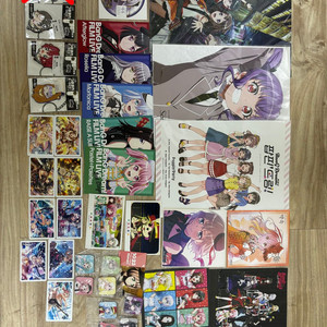 뱅드림 굿즈 (스코어북, 아크릴 액자) 일괄