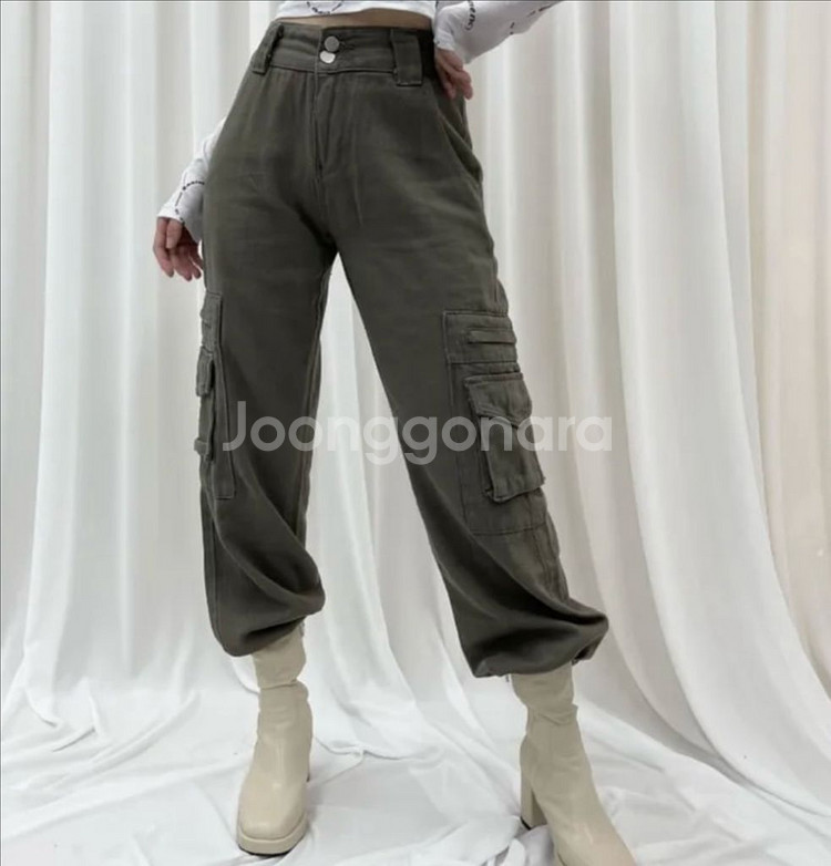 옷장정리ㅣ와이드 투웨이 조거 롱팬츠 카고바지 와이드 카--3